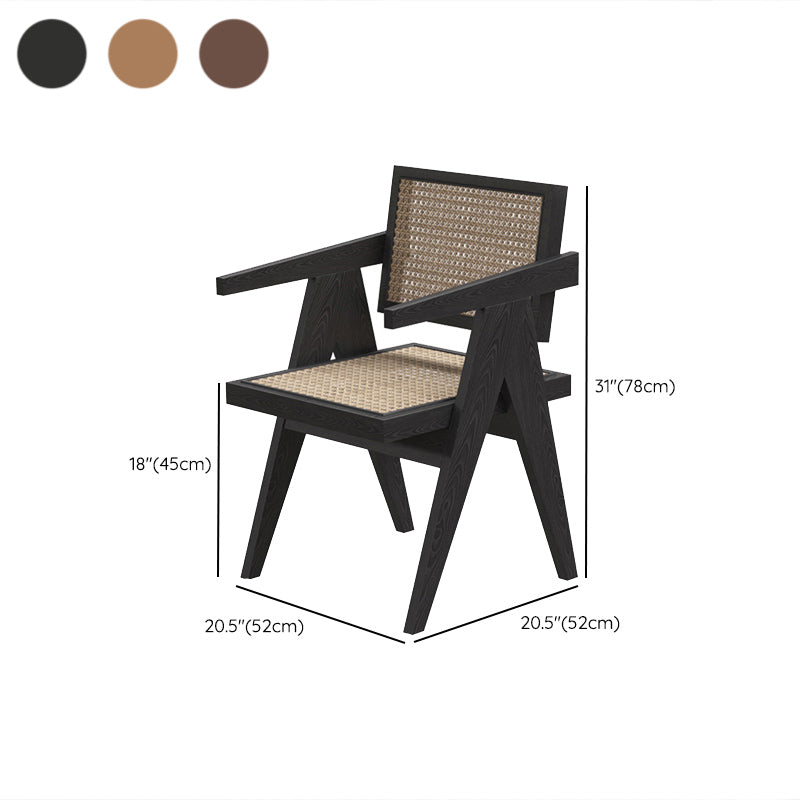 Rectangle Dining Set 1/4/5 Pcs Modern Solid Wood Dining Table and Chairs