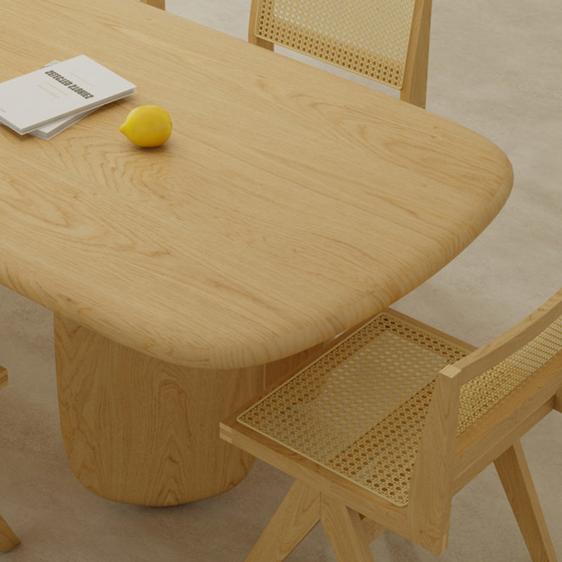 Traditional Dining Set 1/5/7 Pcs Rectangle Solid Wood  Dining Table with Armless Chairs