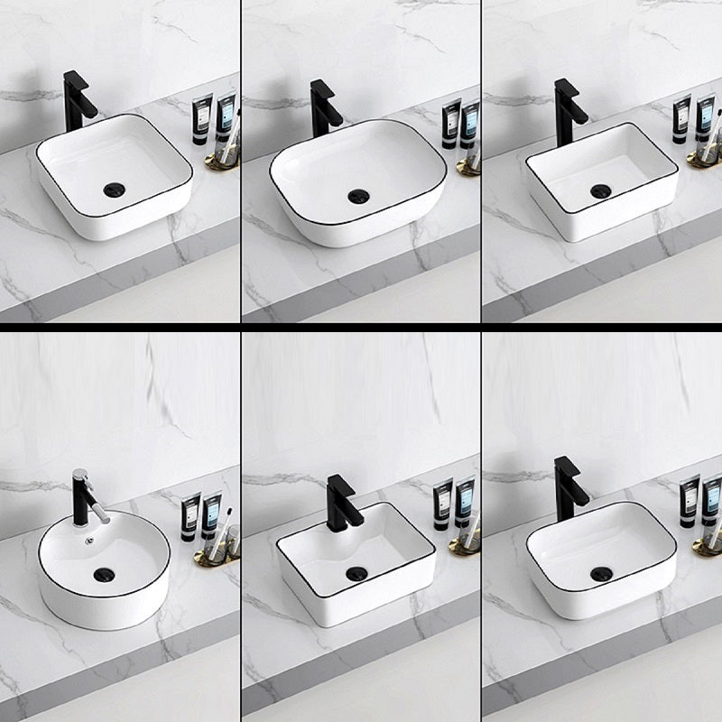 Modern Trough Bathroom Sink Round Trough Bathroom Sink with Basin