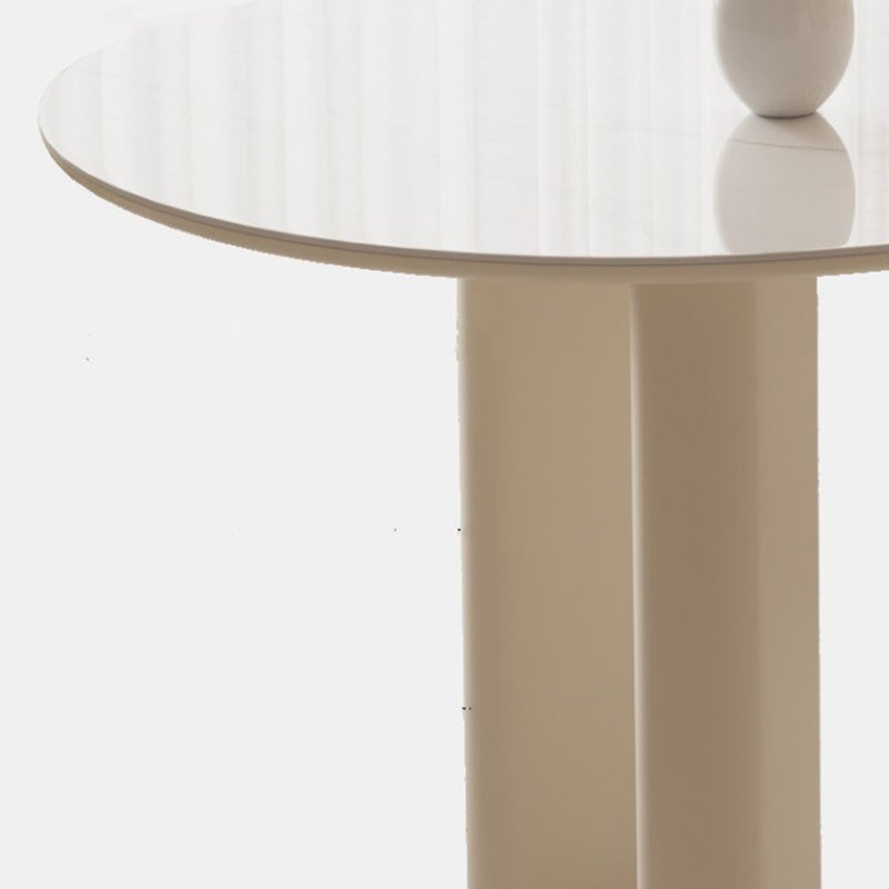 Modern Stone Dining Table with 4 Legs Dining Table for Dining Room