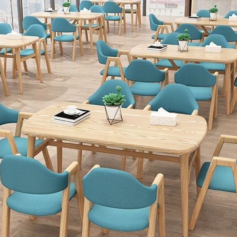 Nordic Style Dining Table Rectangle Dining Table for Home Use