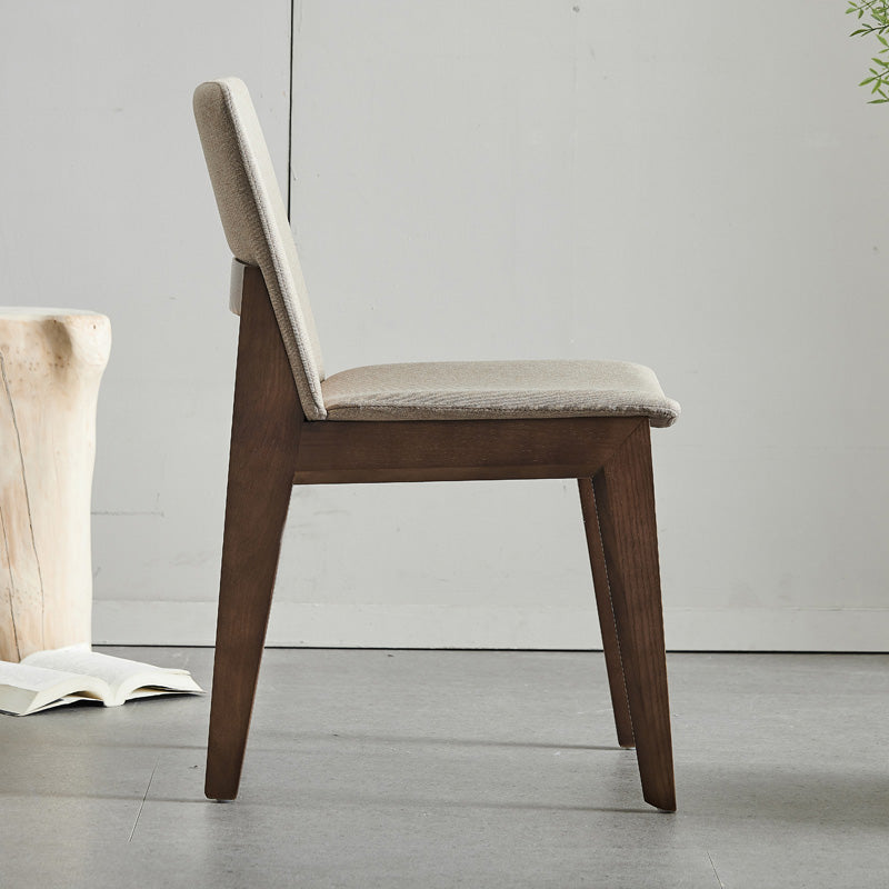 Dining Room Industrial Chair Upholstered Armless Dining Chairs