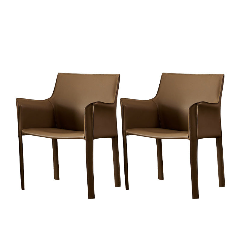 Indoor Dining Side Chair Parsons Metal Legs Dining Room Chair