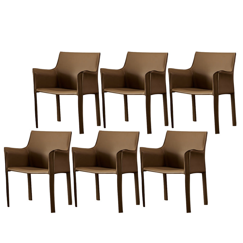 Indoor Dining Side Chair Parsons Metal Legs Dining Room Chair