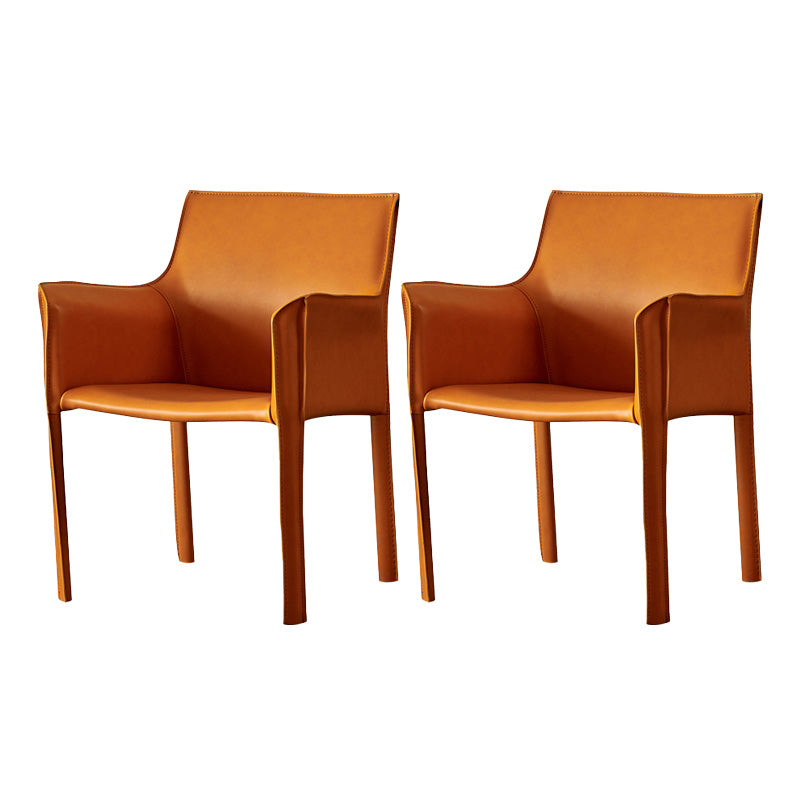 Indoor Dining Side Chair Parsons Metal Legs Dining Room Chair