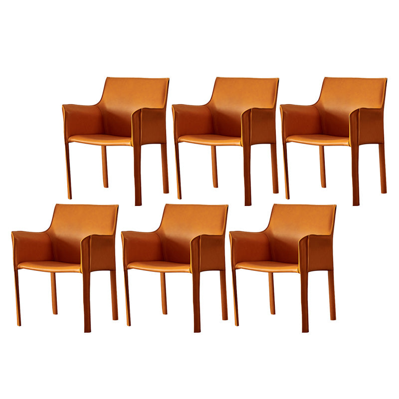 Indoor Dining Side Chair Parsons Metal Legs Dining Room Chair