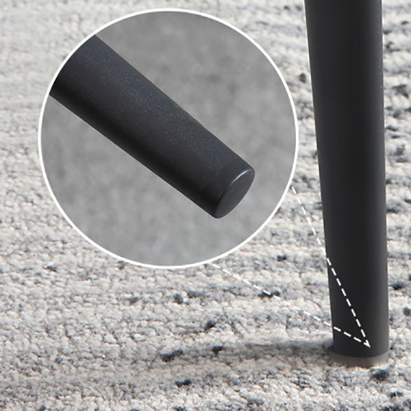 Upholstered Armless Dining Chair Modern Indoor-Outdoor Chair