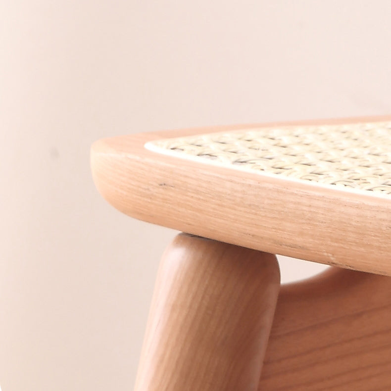 Contemporary Wood Kitchen Dining Side Chair Open Back Dining Side Chair