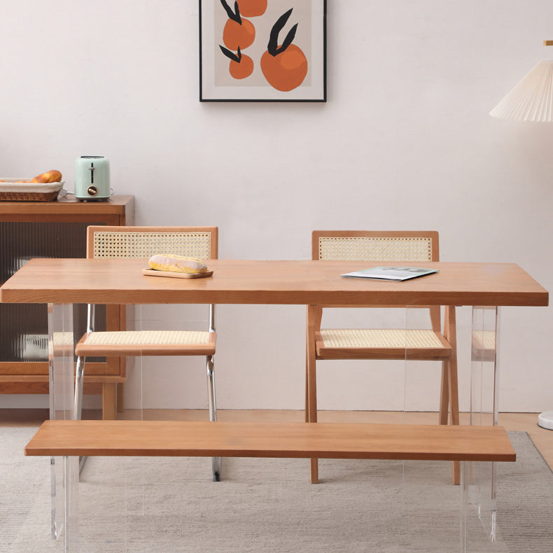 Contemporary Kitchen Dining Side Chair Metal Open Back Dining Side Chair