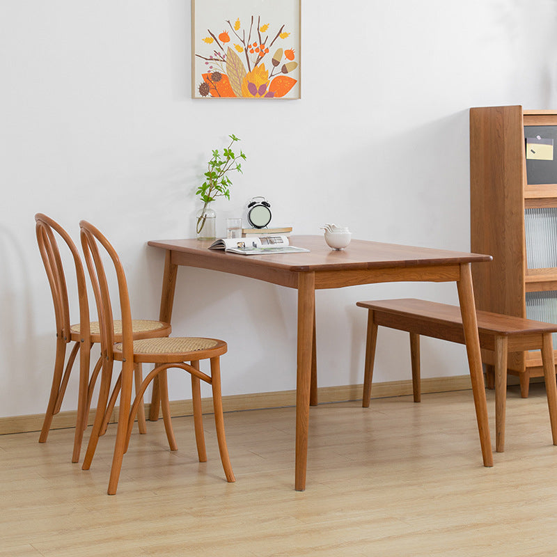 Armless Kitchen Dining Side Chair Wood Windsor Dining Side Chair
