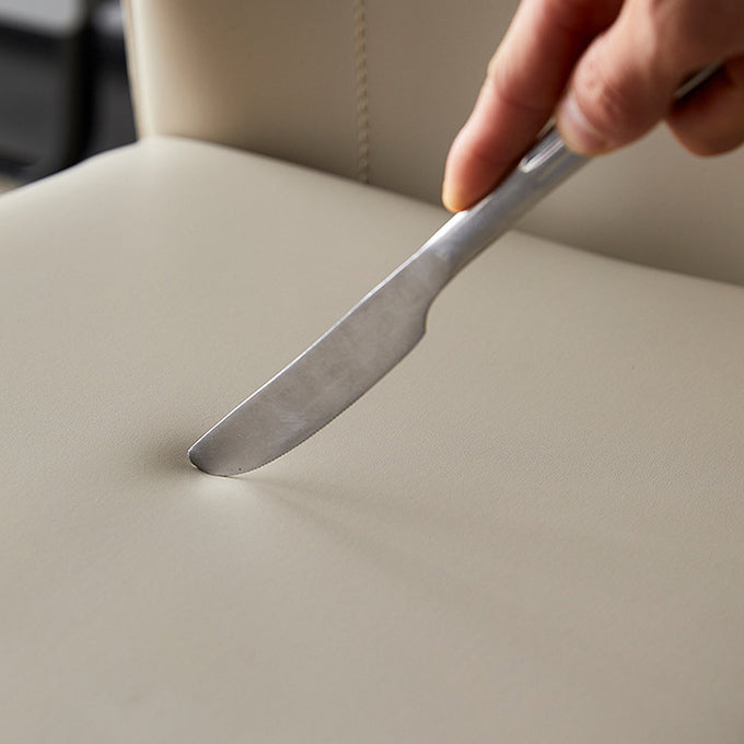 Contemporary Kitchen Wingback Side Chair Armless Dining Chairs