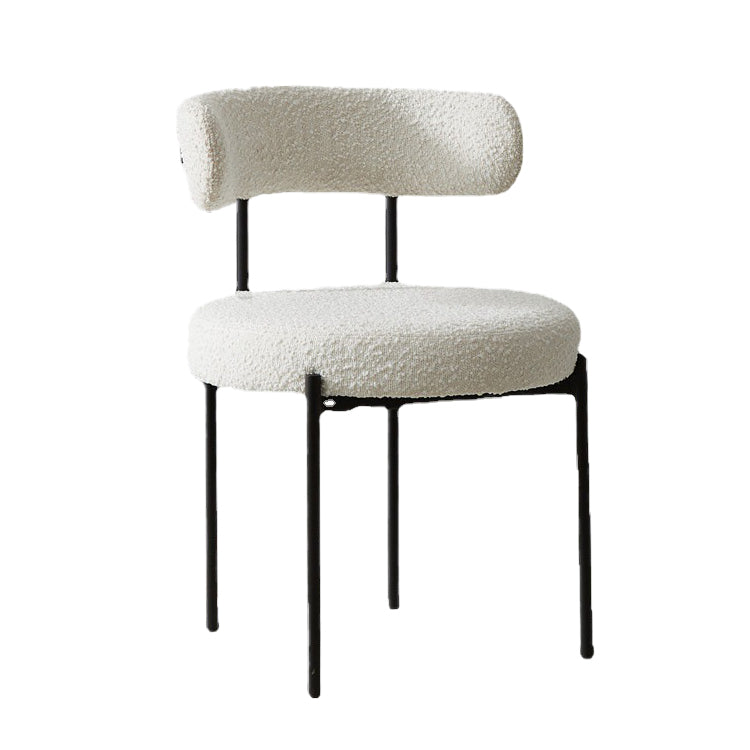 Contemporary Dining Accent Chair Armless Chair with Upholstered