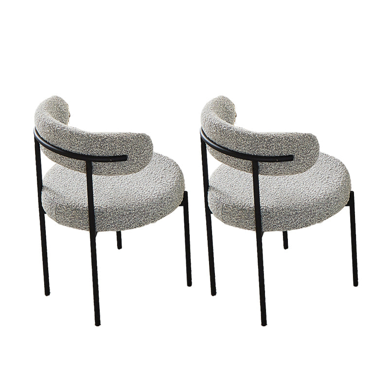 Contemporary Dining Accent Chair Armless Chair with Upholstered
