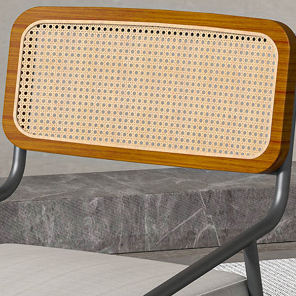 Modern Indoor Dining Room Chair Upholstered Armless Side Chair