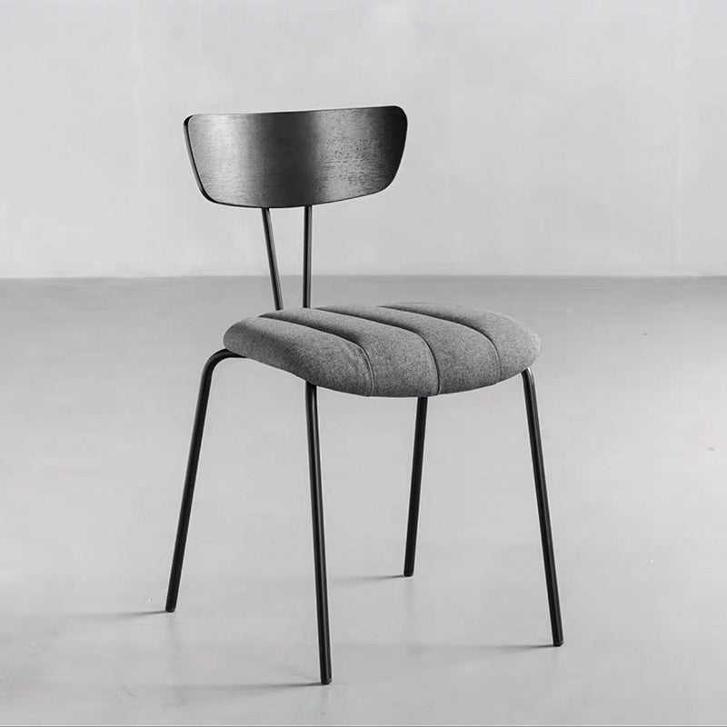 Contemporary Home Stacking Dining Chair Upholstered Side Chair