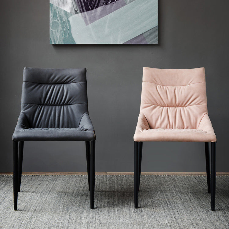 Home Dining Room Arm Chair Black Legs Upholstered Dining Chair