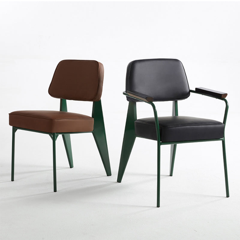 PU Leather Dining Chairs Contemporary Kitchen Dining Side Chair