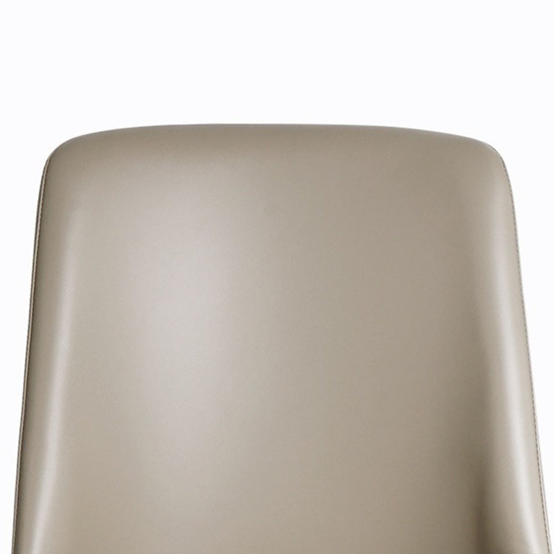 Upholstered Armless Dining Chairs Modern Indoor-Outdoor Chair