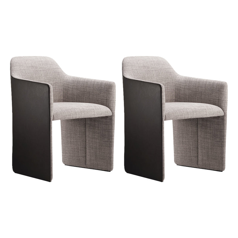 Dining Room Upholstered Arm Chair Contemporary Parsons Chair