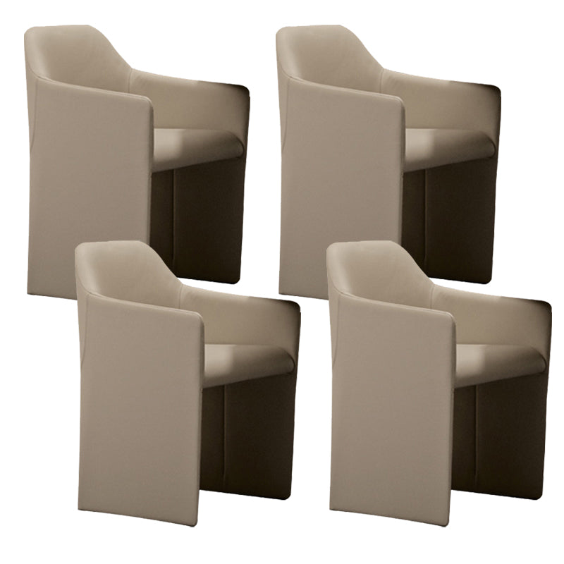 Dining Room Upholstered Arm Chair Contemporary Parsons Chair