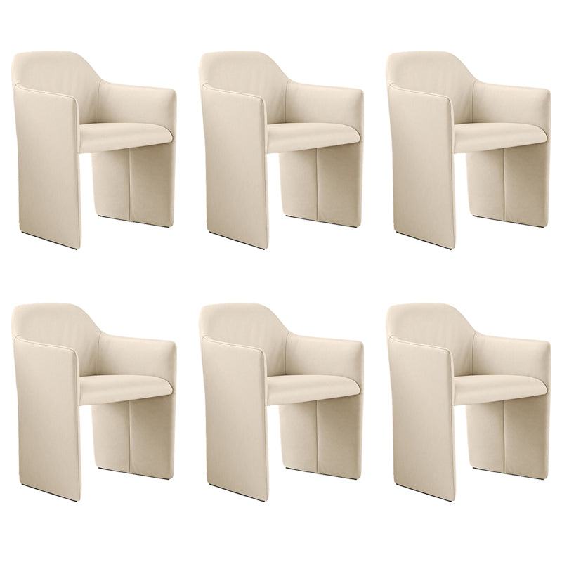 Dining Room Upholstered Arm Chair Contemporary Parsons Chair