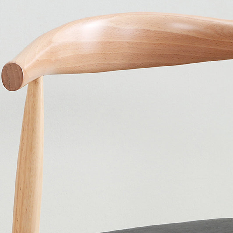 Wood Side Dining Chairs Modern Style Indoor-Outdoor Side Chair