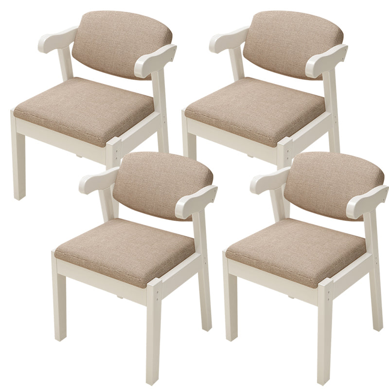 Wood Side Dining Chairs Modern Style Indoor-Outdoor Side Chair