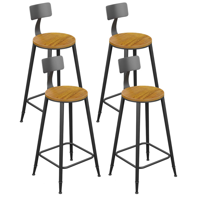 Industrial Style Bar Set 1/4/7/13 Pieces Solid Wood Rectangle Pub Dining Set