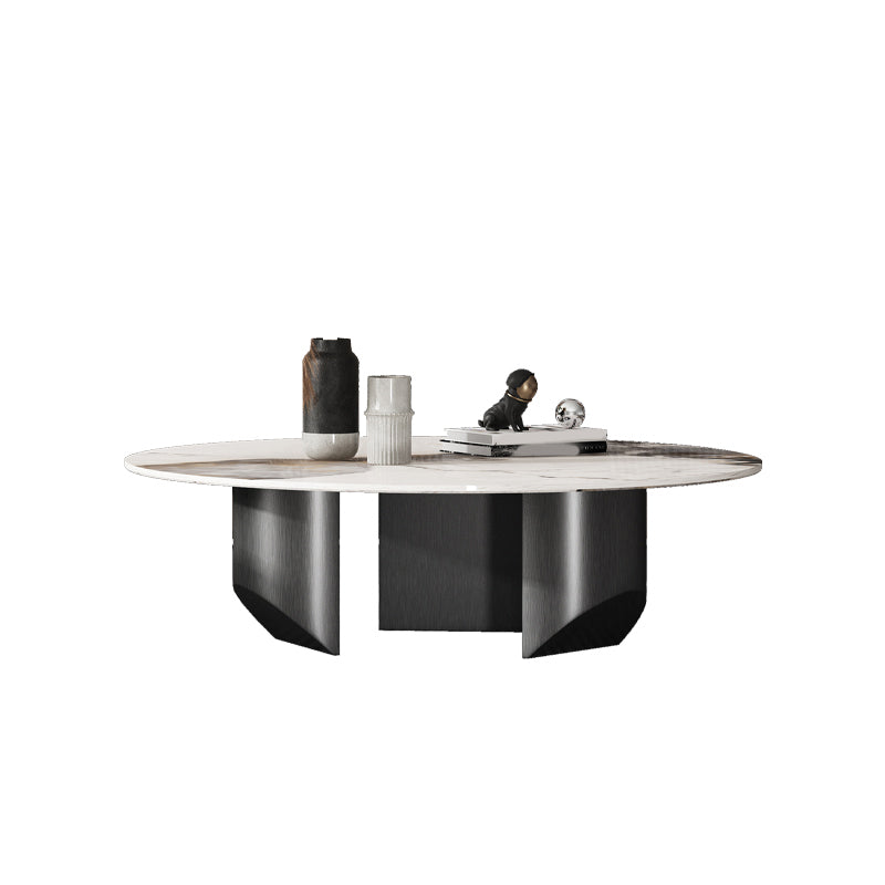 Slate Round Modern Coffee Table No Distressing Coffee Table Set