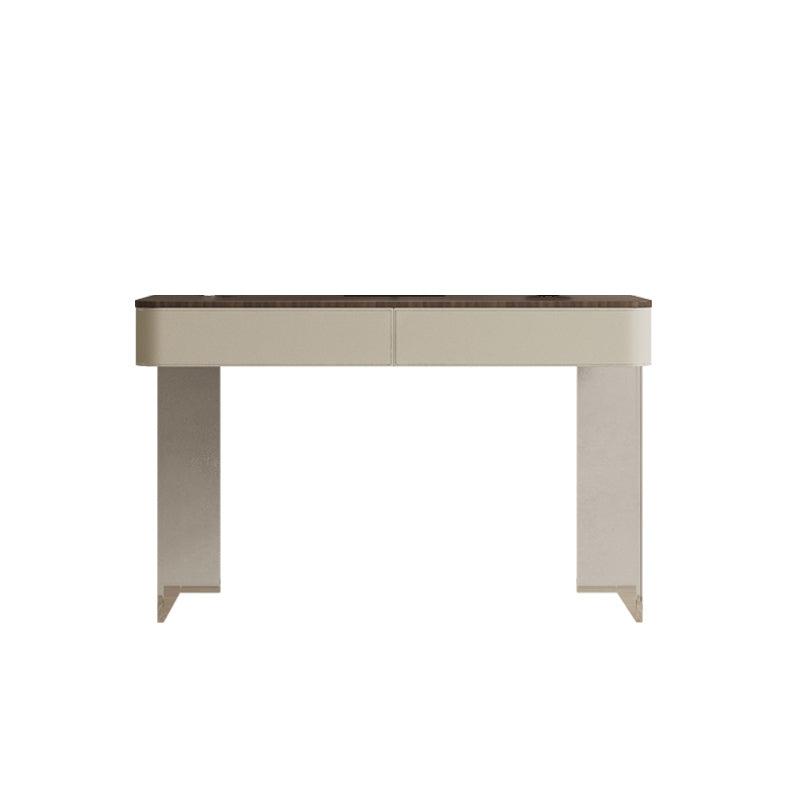 17.72" Wide Make-up Vanity in White Makeup Vanity Desk Table with Drawers