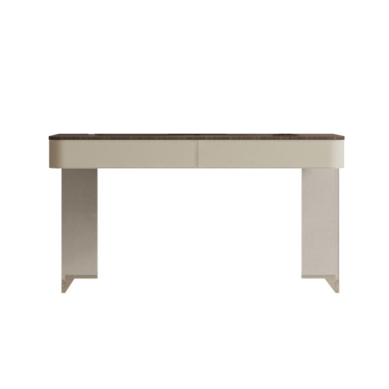 17.72" Wide Make-up Vanity in White Makeup Vanity Desk Table with Drawers