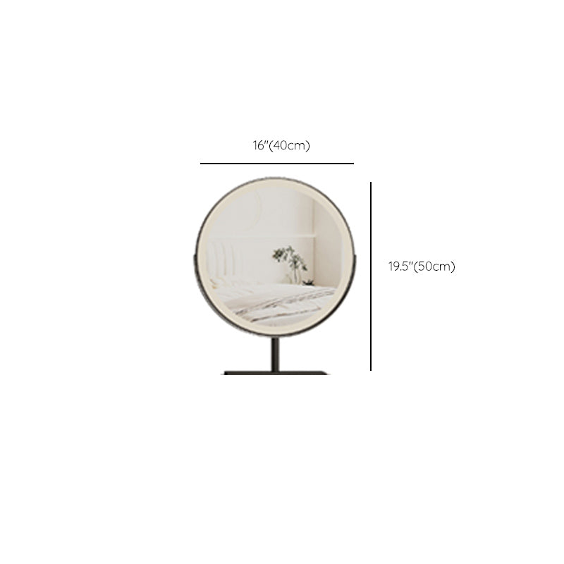 17.72" Wide Make-up Vanity in White Makeup Vanity Desk Table with Drawers