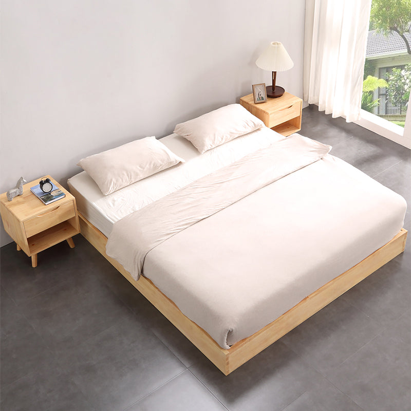 Solid Wood Platform Bed Mattress Included Platform Bed Frame