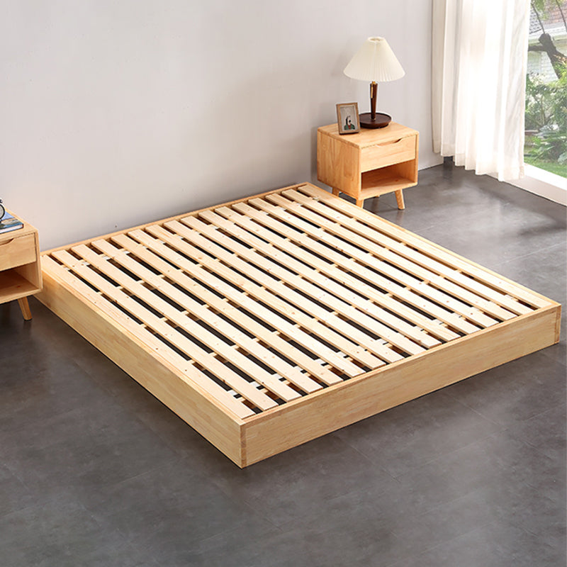 Solid Wood Platform Bed Mattress Included Platform Bed Frame