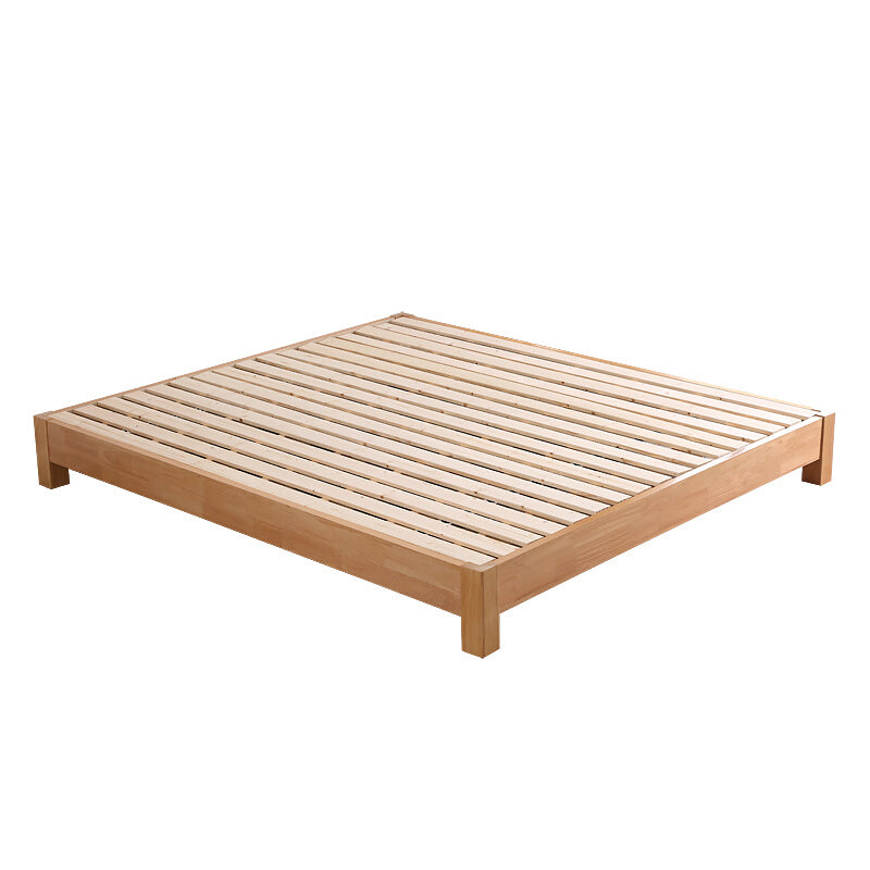 Solid Wood Platform Bed Mattress Included Platform Bed Frame