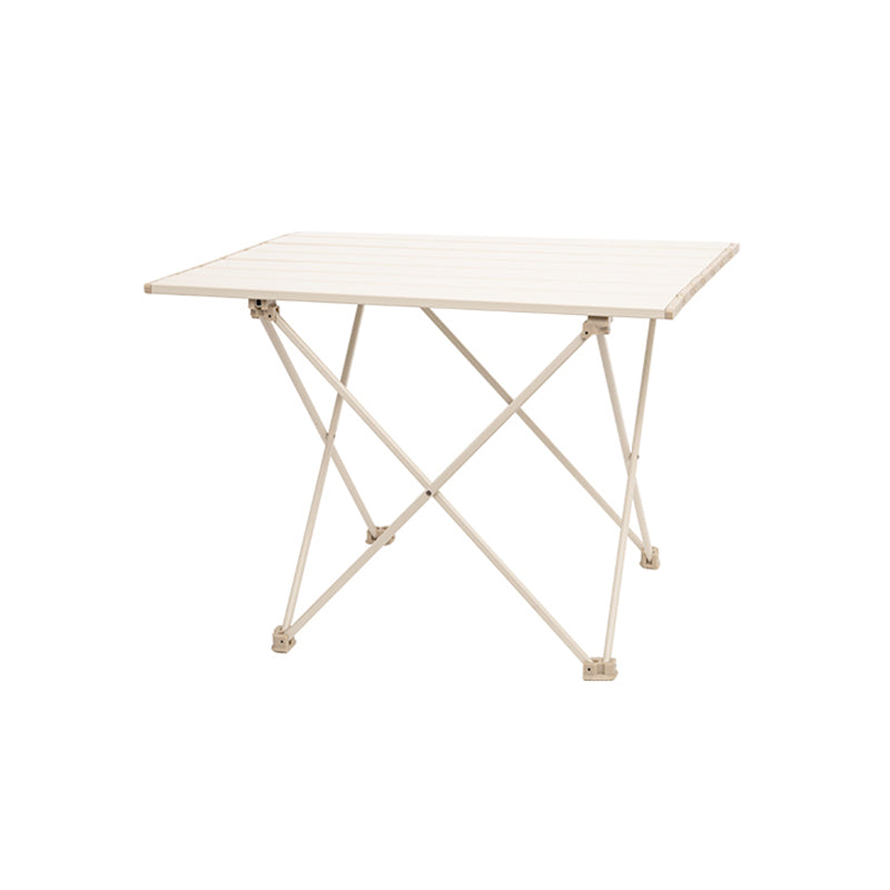 Rectangle Metal Camping Table Rustic Folding Table for Outdoor