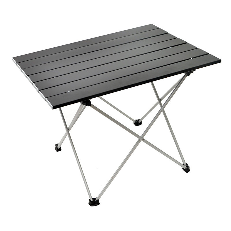 Rectangle Metal Camping Table Rustic Folding Table for Outdoor