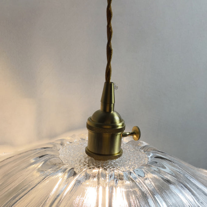 Nordic Ceiling Light Glass Shade Flush Mount Light Fixture for Bedroom Corridor