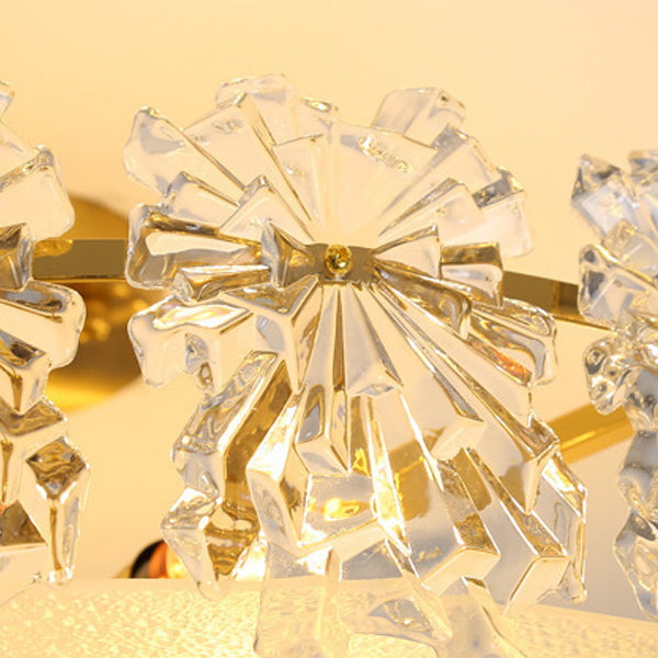 Nordic Ceiling Light Creative Glass Flush Mount Light Fixture for Bedroom