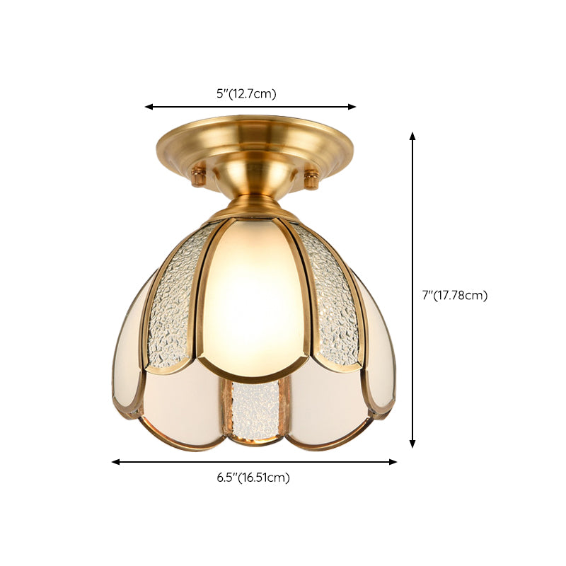 Contemporary Ceiling Light Minimalist Flush Mount Light Fixture for Bedroom