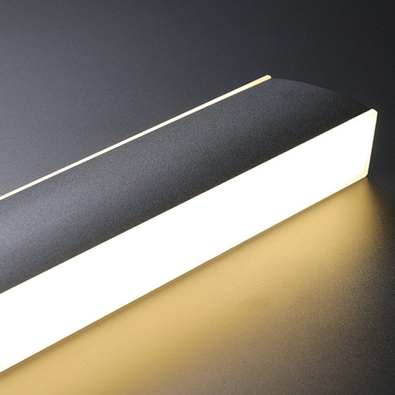 Modern Style Linear Shape Island Pendants Metal Pendant Lights in Black for Dining Room