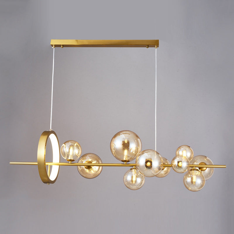 Modern Style Island Pendants Glass Pendant Lights for Dining Room