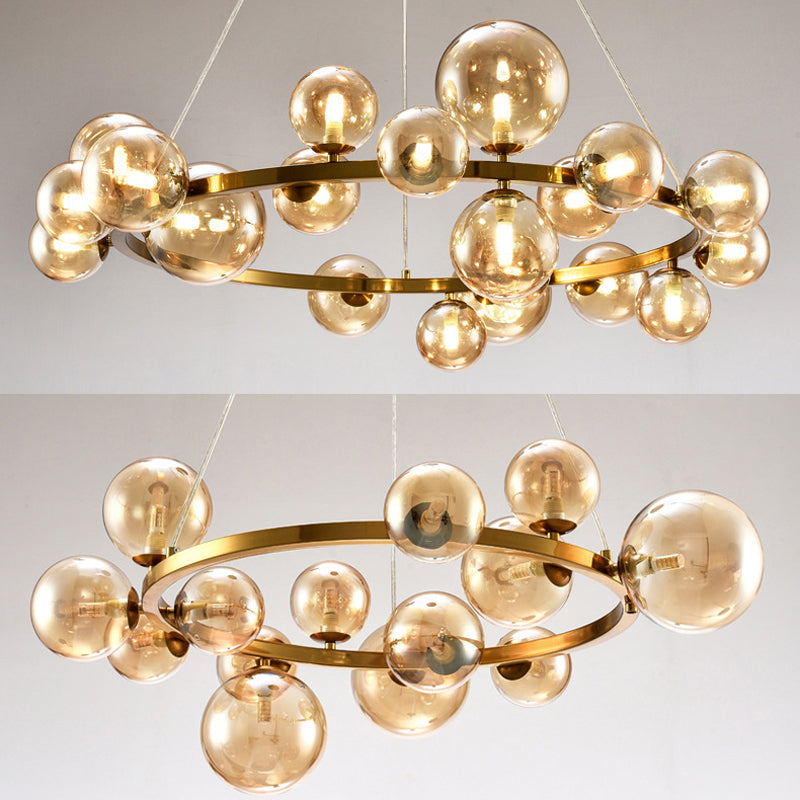 Modern Style Island Pendants Glass Pendant Lights for Dining Room