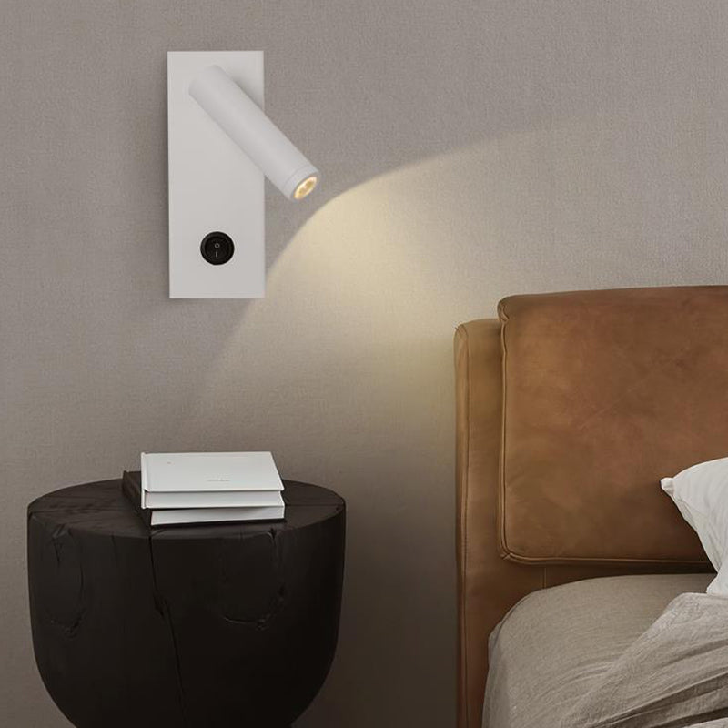Single White/Black Modern Wall Mounted Sconce LED Wall Light