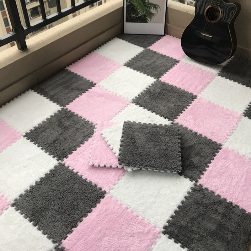 Modern Carpet Tile Level Loop Interlocking Non-Skid Carpet Tiles