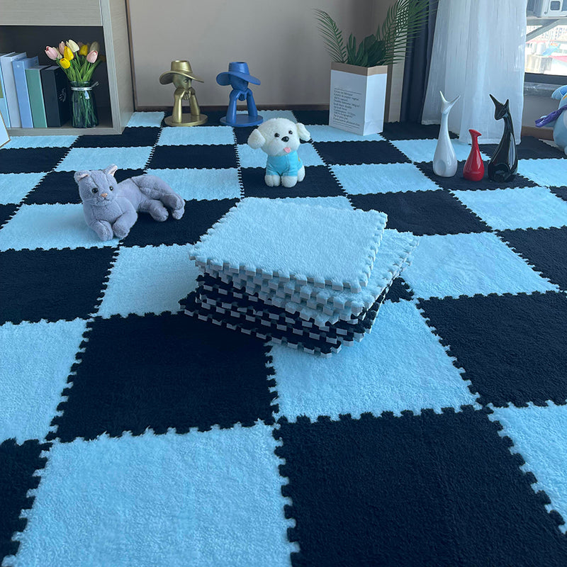 Modern Carpet Floor Tile Level Loop Interlocking Non-Skid Carpet Tiles