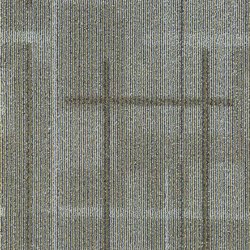Indoor Level Loop Carpet Tile Dark Color Fade Resistant Loose Lay Carpet Tiles