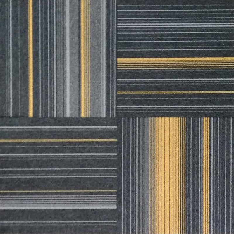Office Level Loop Carpet Tile Multi-Color Fade Resistant Loose Lay Indoor Carpet Tiles