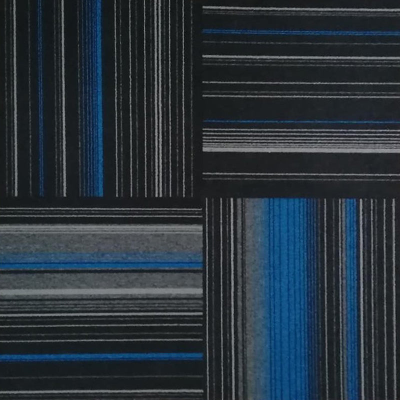 Office Level Loop Carpet Tile Multi-Color Fade Resistant Loose Lay Indoor Carpet Tiles