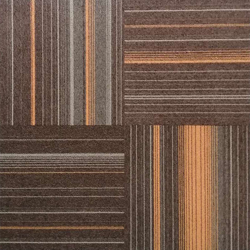 Office Level Loop Carpet Tile Multi-Color Fade Resistant Loose Lay Indoor Carpet Tiles